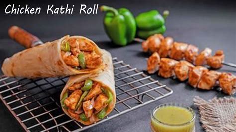 Chicken Roll Recipe—calcutta Kathi Roll With Kabab Filling And Paratha