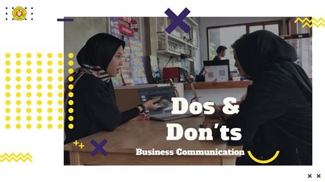 Dos And Donts Business Communication Youtube