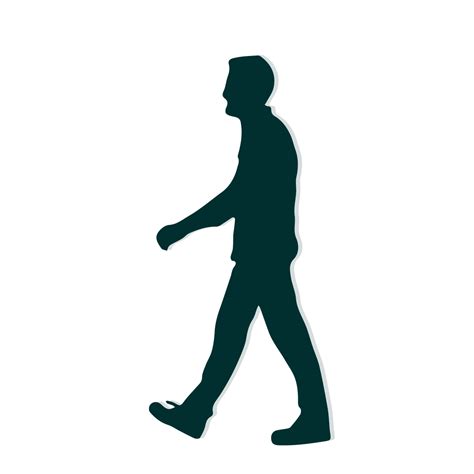 Walking Man Silhouette Free Image On Pixabay