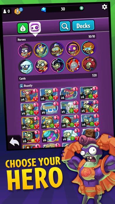 Plants Vs Zombies Heroes Cheats All Levels Best Tips Hints