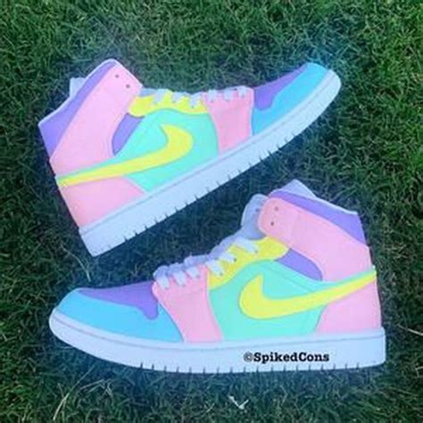 jordan 1 pastel multicolor the custom movement in 2021 jordan shoes girls all nike shoes