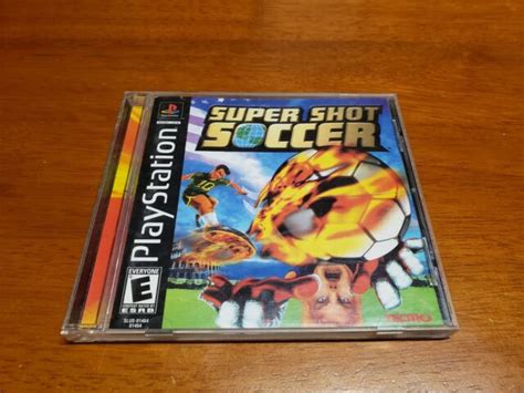 Super Shot Soccer Sony Playstation 1 2002 Ps1 Cib Complete Tested