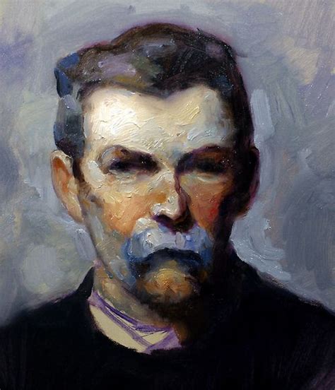 Untitled Painting Oil Painting Mustache Men