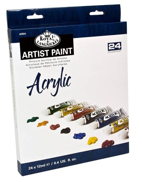Royal And Langnickel Acr24 12ml Artist Paint 24 Pack For Sale Online