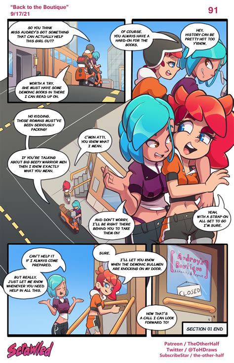 Rule 34 Atti The Other Half Comic English Text Female Nera The Other Half Page 91 Red Hair