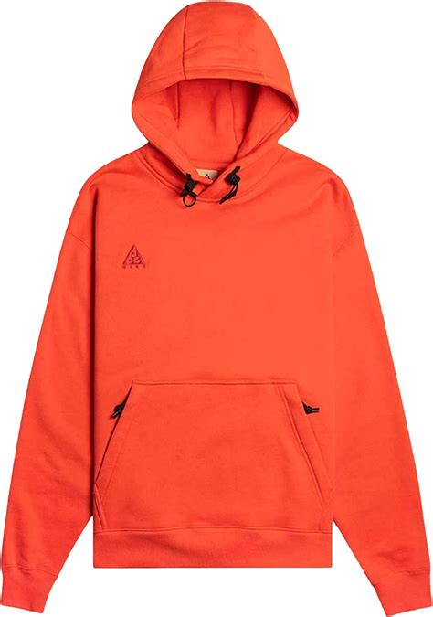 Nike Acg Mens Pullover Hoodie Xl Orange Au Clothing