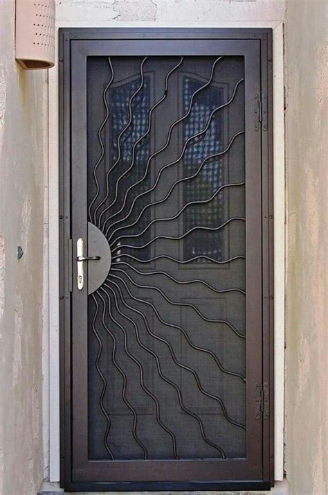 Pin By David Gtz On Barandales Steel Door Design Iron Security Doors