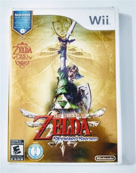 The Legend Of Zelda Skyward Sword Wii Wii U Cd Ost R 32000