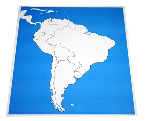 Unlabeled Map Of South America Maps Catalog Online