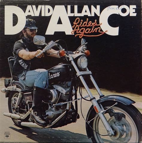 David Allan Coe Rides Again Vinyl Lp Album Discogs