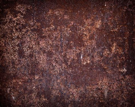 Rusted Dark Brown Metal Wall Texture Stock Image Colourbox