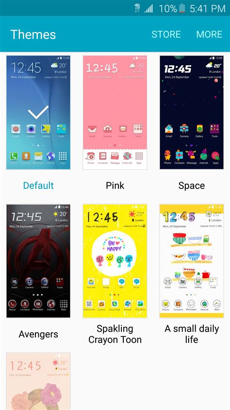 Tap on galaxy s20 ultra theme app icon tap on apply theme choose any theme from list. Samsung will make creating and sharing original Galaxy S6 ...