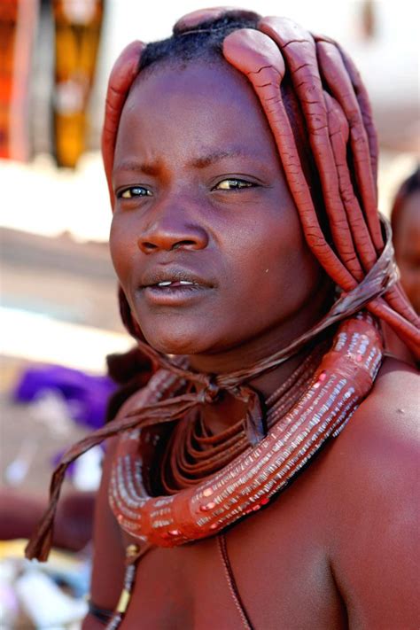 Windhoek Namibia Himba People Living In Northwestern Namibia