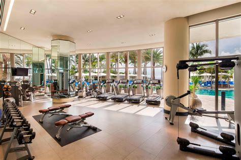 Hotel Gym And Recreation The St Regis Bal Harbour Resort