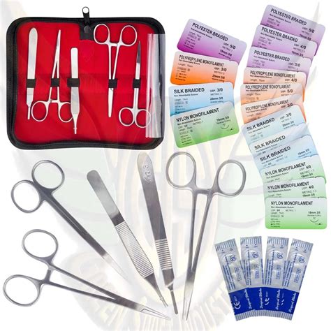 Suture Practice Kit Complete For Medical Students And Practice Surgery
