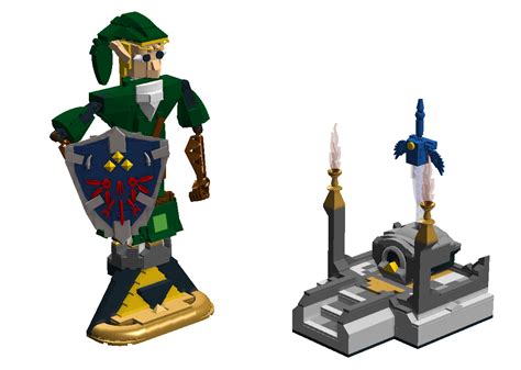 Lego Ideas Product Ideas Legend Of Zelda Statue