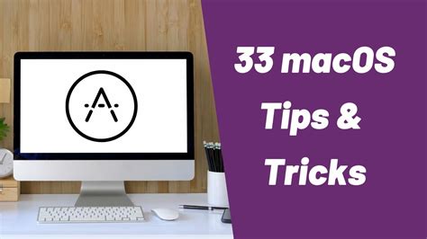 33 Macos Tips And Tricks Youtube