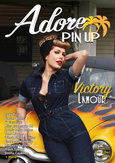 Adore Pin Up Magazine Issue 11 Novemberdecember 2015 By Adore Pin Up