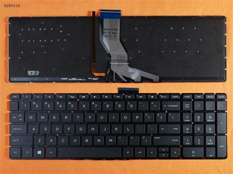 Replacement Keyboard For Hp Pavilion 15 Ab Black Backlitwithout Frame