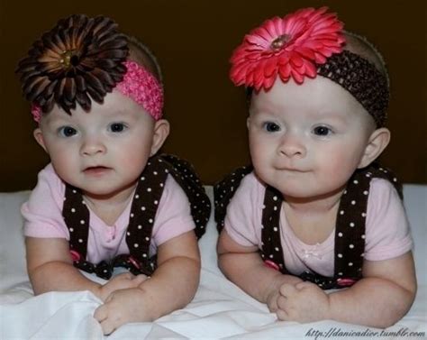 I Think Identical Twin Girls Are The Cutest Little Things Ever Twin