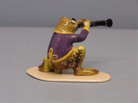 Retired Hagen Renaker Specialty Frog Playing Clarinet Ebay