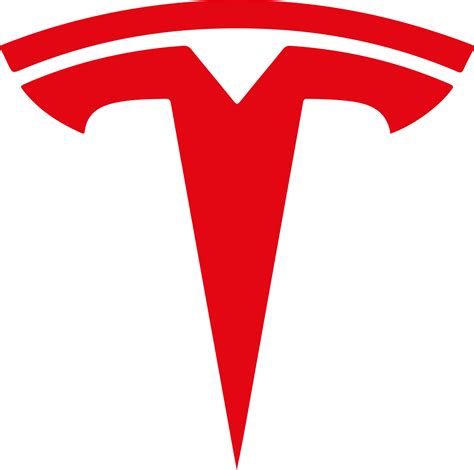 Tesla Car Logo Red Png Image Pnggrid