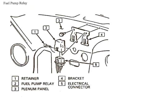 97 Chevy Fuel Pump Relay Diagram