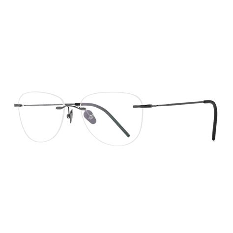 Discover Stylish Rimless Aviator Eyeglass Frames Titanium Optix