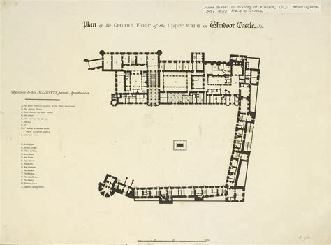 Simply line up at 5:15 p.m. James Hakewill (1778-1843) - Plan of the Ground Floor of ...