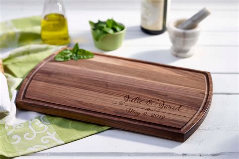 Personalized Cutting Board Custom Cutting Board Engraved Cutting