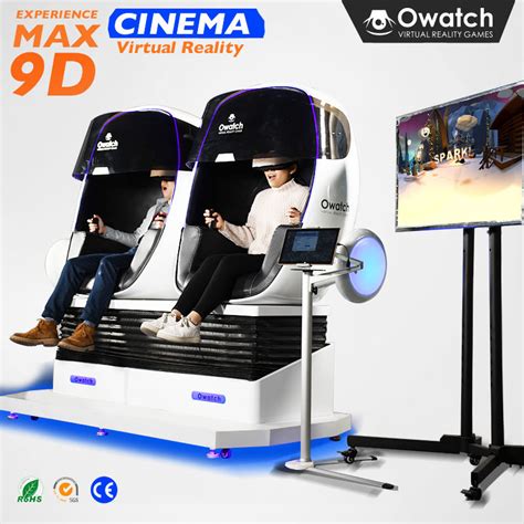 China Owatch 9d Vr Cinema Egg Chair 2 Seats Virtual Reality Simulator