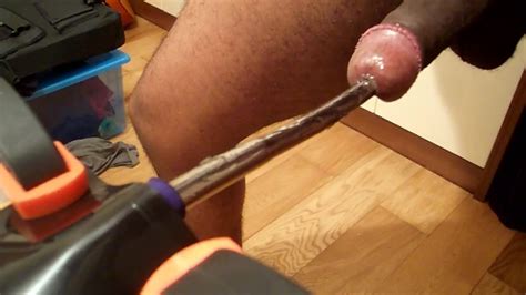 Fucking My Dick Hole With A Metal Rod