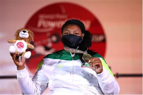 folashade oluwafemiayo wins gold medal with world record in powerlifting at tokyo 2020