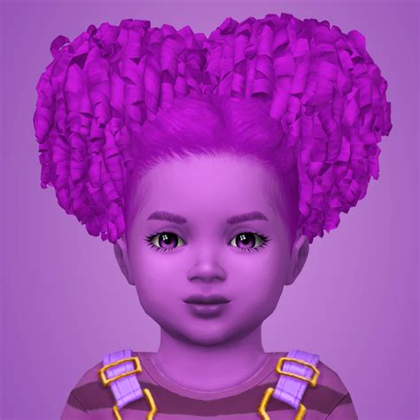 Sims 4 Cc Kids Hair Maxis Match