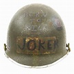 Original U.S. WWII Vietnam War Born To Kill M1 Helmet with Westinghouse ...