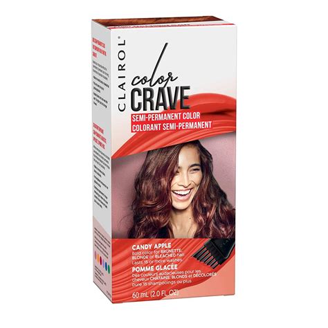 Clairol Color Crave Semi Permanent Hair Color Candy Apple