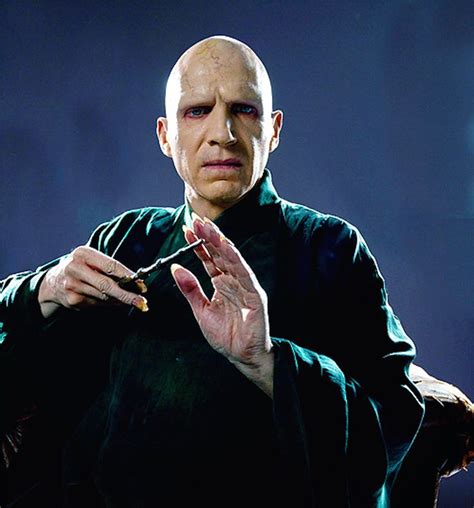 Photoshoots Of Ralph Fiennes As Voldemort Prior To Special Effects