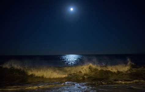 Moons Reflection On Earths Ocean Earth Blog