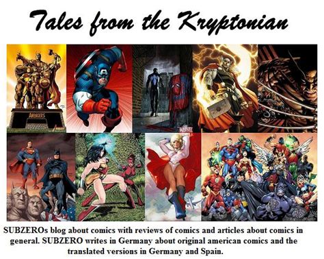 TALES FROM THE KRYPTONIAN Over 40 Year Old Blogger Strikes Again