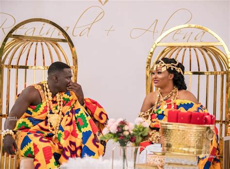 You Need To See The Rich Culture Of This Ghanaian Couple At Their Trad In 2020 Ghana