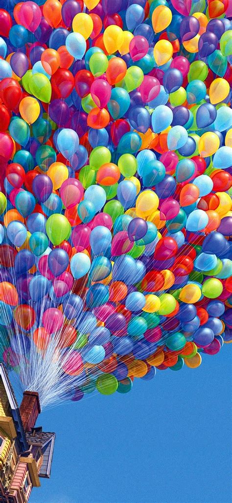 Aa28 Up Balloons Disney Illust Art