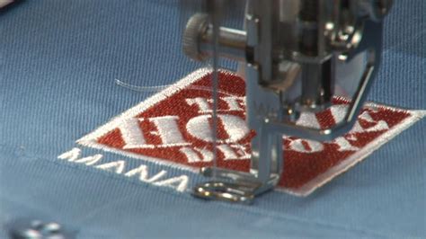 Work Shirt Logo-Embroidered on Brother Dream Maker(2/2) - YouTube
