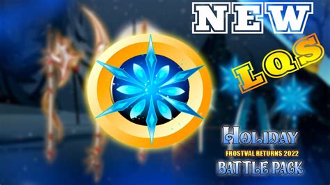 Aqw New Lqs Holiday Battle Pack Happy Frostval 2022 Youtube