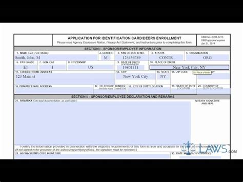 Nesemnificativ Teorie Stabilită Circular Dd Form 1173 Suveran Semnătură