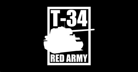 T 34 Tank Ww2 T34 Heavy Tank Sticker Teepublic