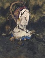 Manolo Valdés (b. 1942) , Retrato de mujer con mancha azul | Christie's