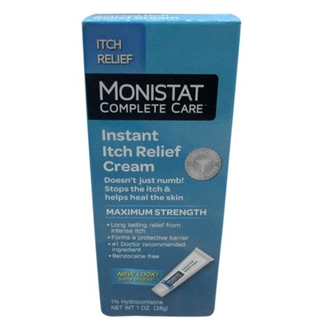 All emails sent to are encouraged because we expect to bring the most quality support to all customers. Monistat Soothing Care Maximum Strength Itch Relief Cream ...