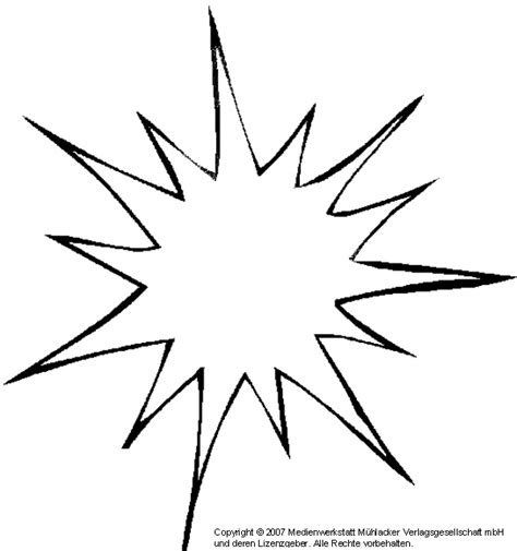 Schablone - Stern 3 - Medienwerkstatt-Wissen © 2006-2021 Medienwerkstatt