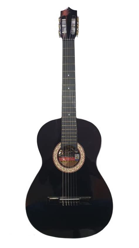 Guitarra Acustica Marcante Ortiz Negra Stock Musik