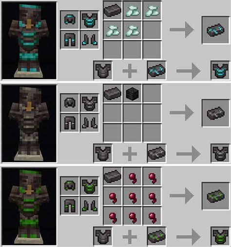 Como Hacer Una Armadura De Netherite Minecraft Youtube Images